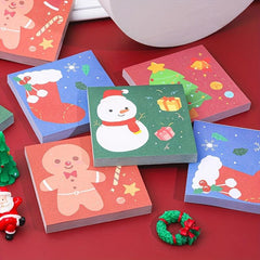 Christmas Sticky Notes Student Learning Marking Office Message Notepad Strips