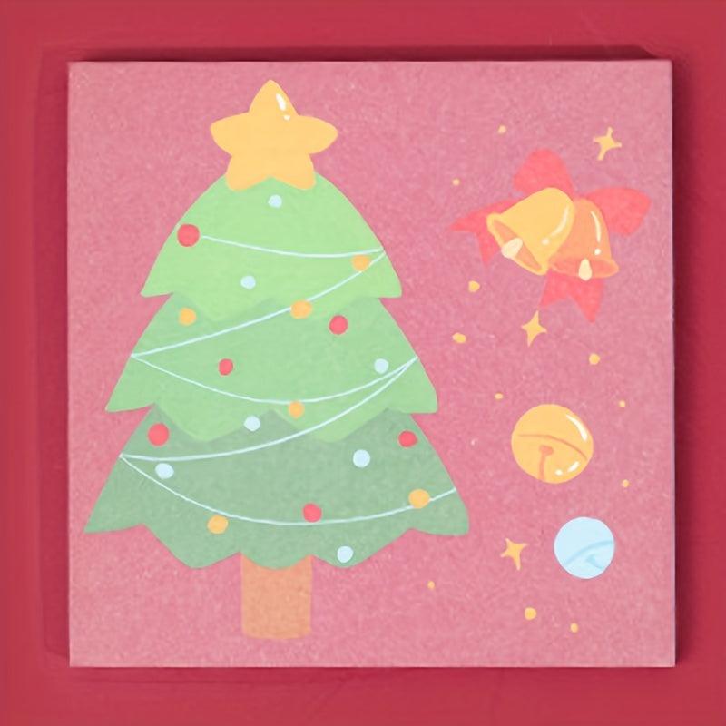 Christmas Sticky Notes Student Learning Marking Office Message Notepad Strips