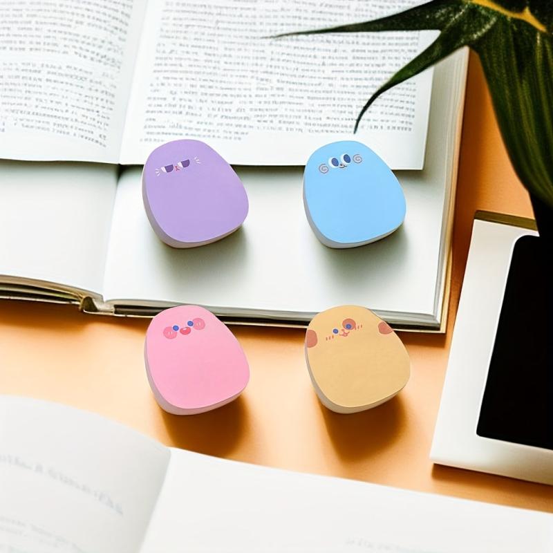 Cartoon Multicolor Silly Sticky Notes 60pages Random