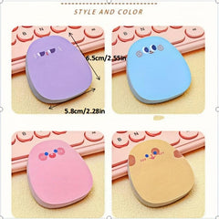 Cartoon Multicolor Silly Sticky Notes 60pages Random