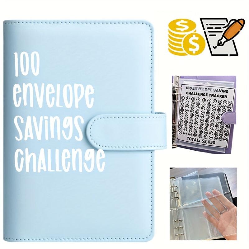 100 Envelopes Money Saving Challenge Binder With Cash Envelopes
