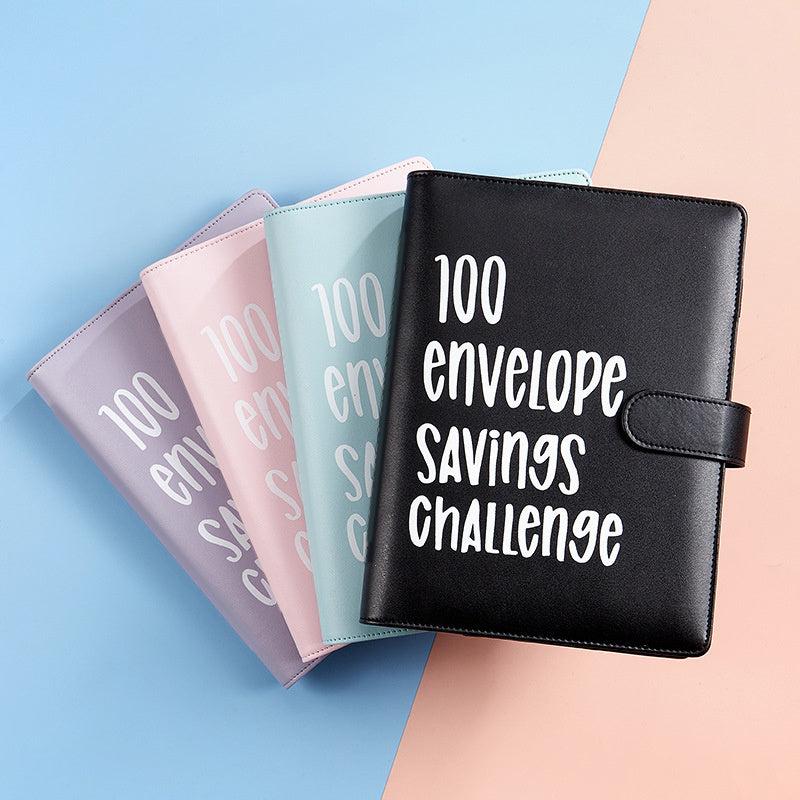 100 Envelopes Money Saving Challenge Binder With Cash Envelopes