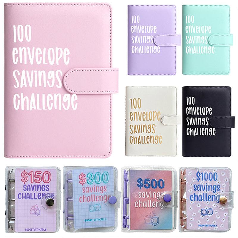 100 Envelopes Money Saving Challenge Binder With Cash Envelopes