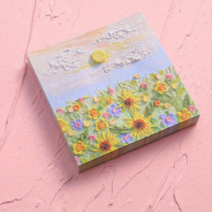 50pcs Painting Sticky Notes Girl Good Looking Student Stationery