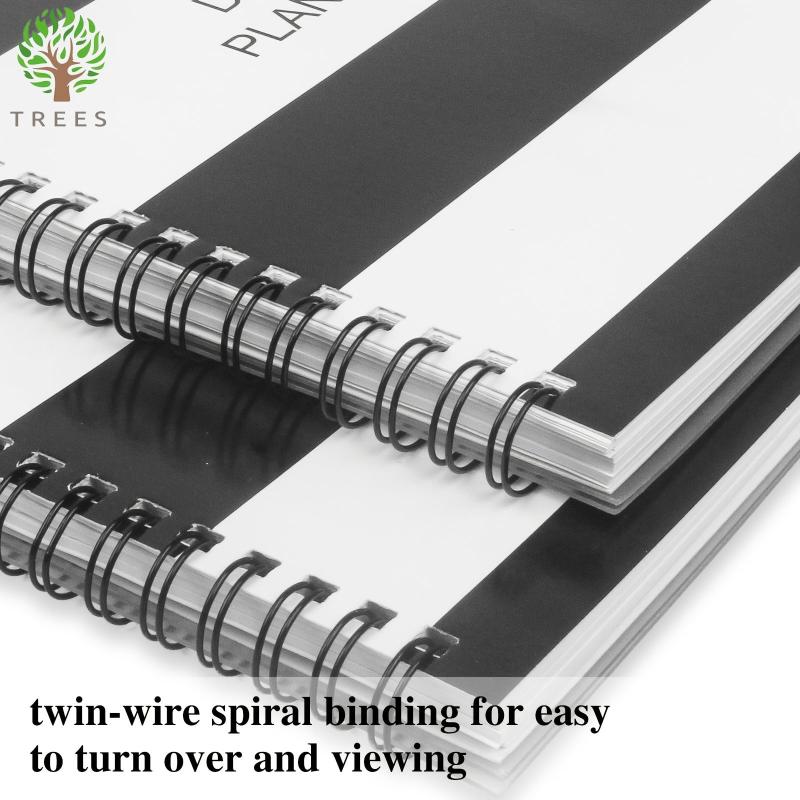 Undated Weekly Goal Planner Notebook - 52 Weeks To Do List, Habit Tracker, Notes