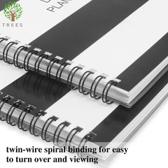 Undated Weekly Goal Planner Notebook - 52 Weeks To Do List, Habit Tracker, Notes