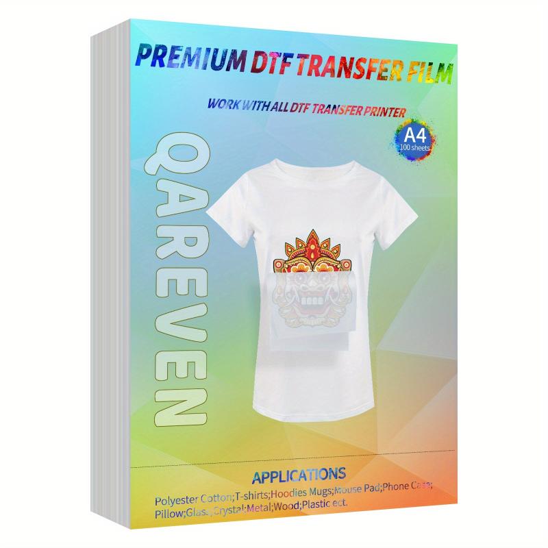 Matte PET Heat Transfer Paper Bulk Package - A4 A3 Sheets for T Shirts