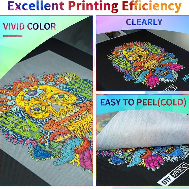 Matte PET Heat Transfer Paper Bulk Package - A4 A3 Sheets for T Shirts