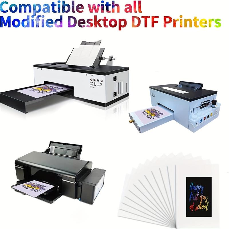 Matte PET Heat Transfer Paper Bulk Package - A4 A3 Sheets for T Shirts