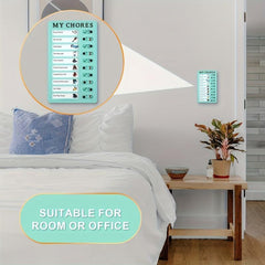Daily Schedule To Do List Board - Portable Chore Chart Memo Board