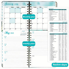 Weekly & Monthly Planner Refill 15 X 21 Jan-Dec 15 Hole Punched