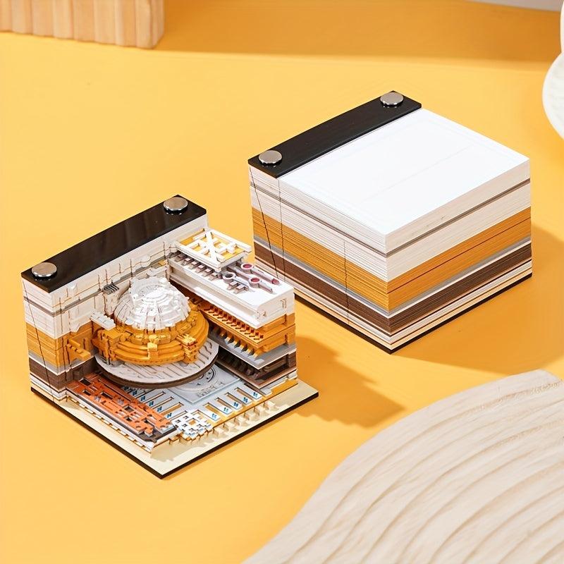 3D Sticky Note Desk Calendar Science Fiction Series