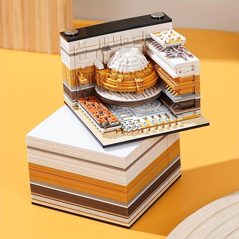 3D Sticky Note Desk Calendar Science Fiction Series