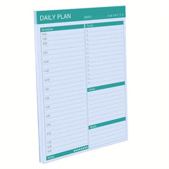 Magnetic To Do List Notepad Daily Planner 24x19cm with 52 Tear-Off Sheets