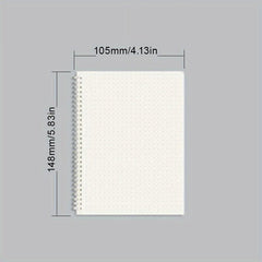 Transparent Coil Loose Leaf Notebook Set