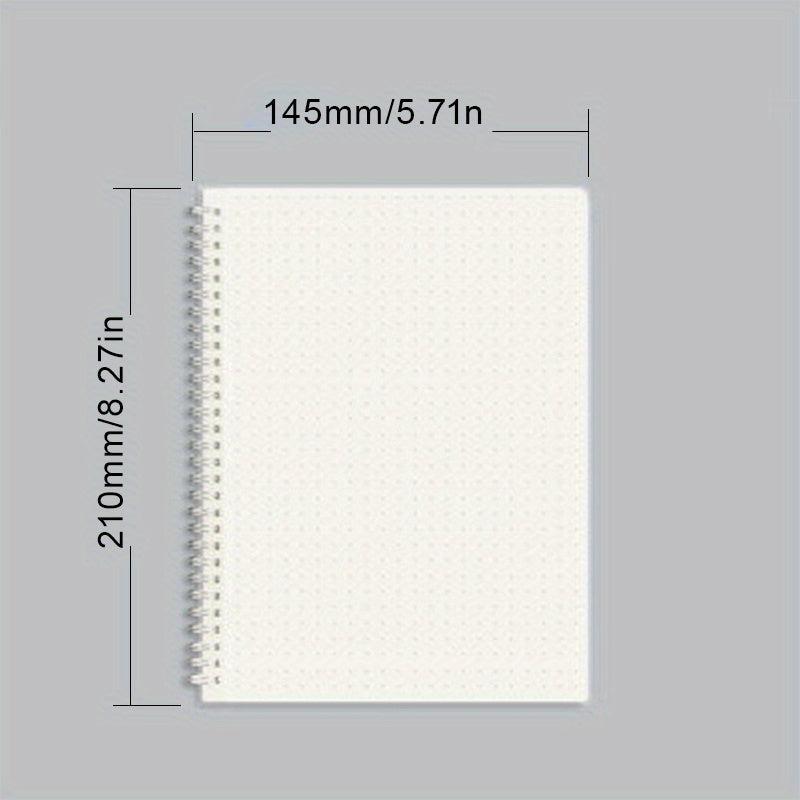 Transparent Coil Loose Leaf Notebook Set