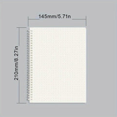 Transparent Coil Loose Leaf Notebook Set