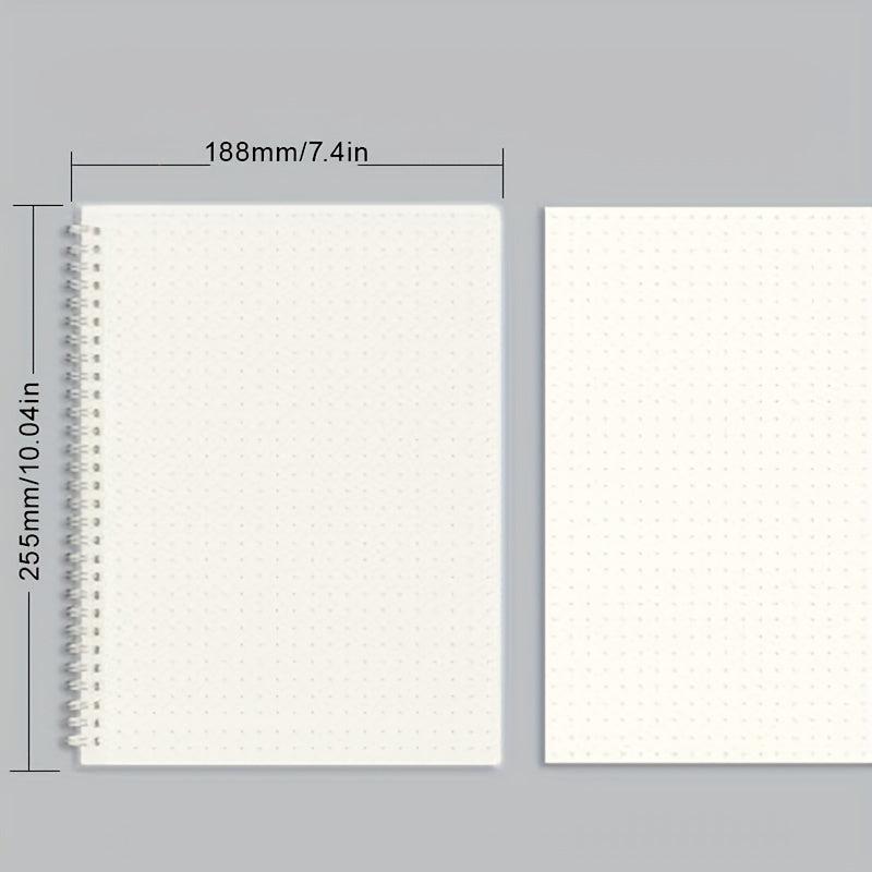 Transparent Coil Loose Leaf Notebook Set