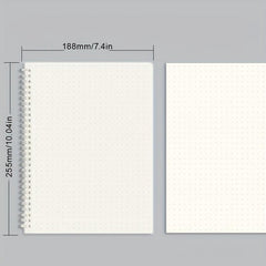 Transparent Coil Loose Leaf Notebook Set