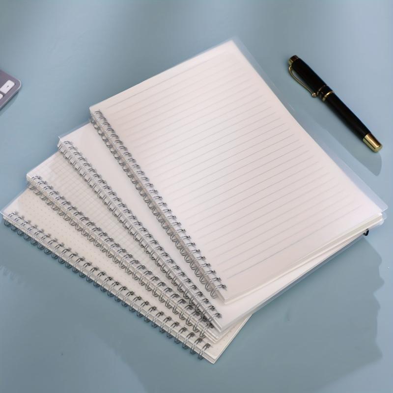Transparent Coil Loose Leaf Notebook Set