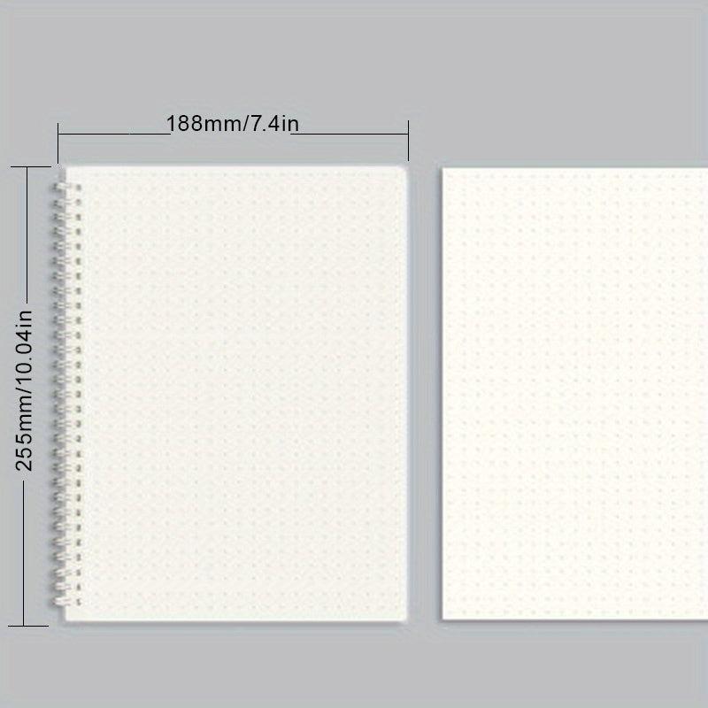 Transparent Coil Loose Leaf Notebook Set