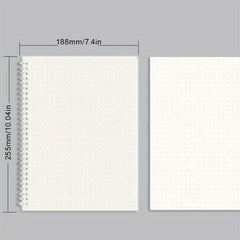 Transparent Coil Loose Leaf Notebook Set
