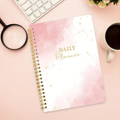 BUBU Daily Planner Notebook Undated To Do Checklist Task Priorities Meal Plan