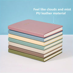 A5 Candy Notebook Morandi Journal Soft Leather PU Notepad