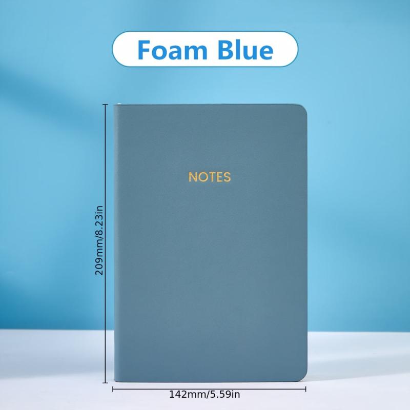 A5 Candy Notebook Morandi Journal Soft Leather PU Notepad