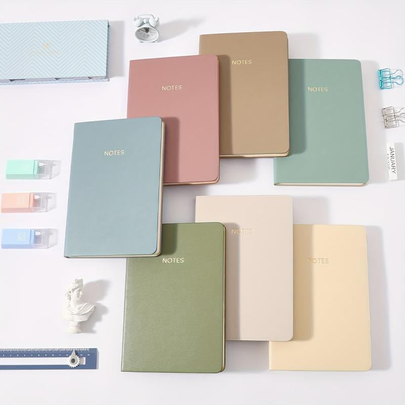 A5 Candy Notebook Morandi Journal Soft Leather PU Notepad