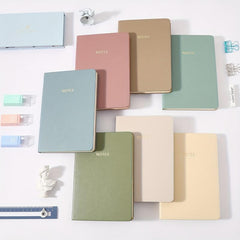 A5 Candy Notebook Morandi Journal Soft Leather PU Notepad