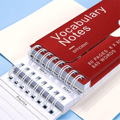 Student Mini Pocket Notepad 40 Sheets Ring Buckle Coil Small Book Notebook