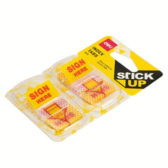 Plastic Signhere Index Tabs 100stickers Card Stationery Sticker Sign Here