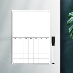 A5 Magnetic Schedule Message Board Weekly Dry Erase Refrigerator Sticker