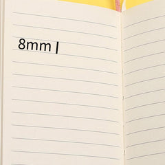 200pg Executive Hardcover Notebook A7 Soft Business Notepad Diary