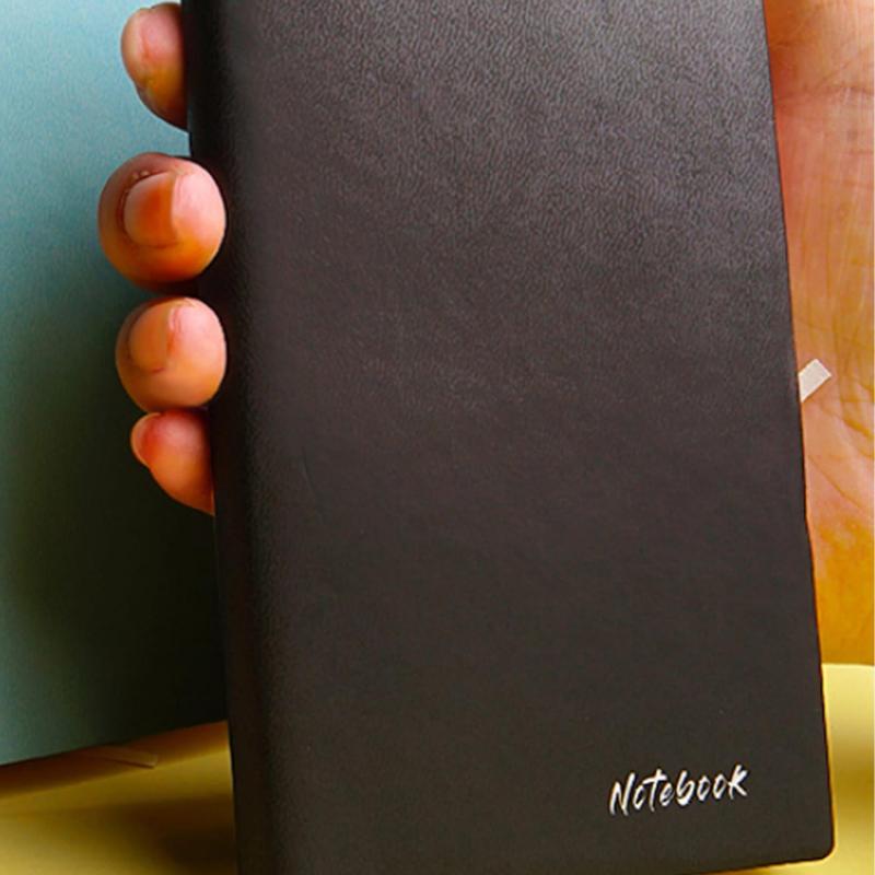200pg Executive Hardcover Notebook A7 Soft Business Notepad Diary