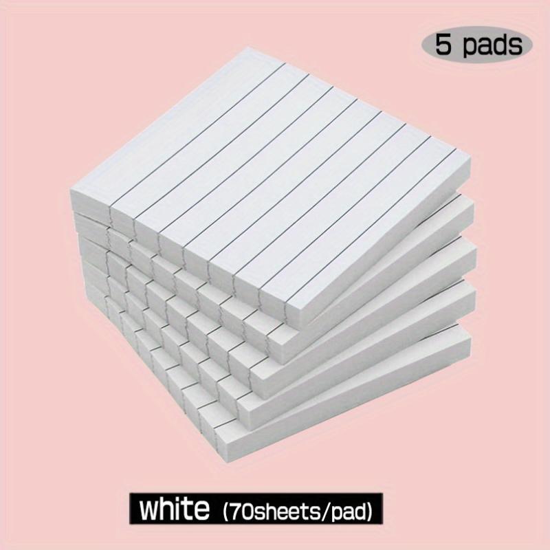 10 Pastel Sticky Notes 3x3 Lined Adhesive Memo Small Pads