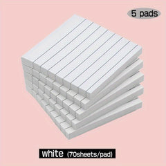 10 Pastel Sticky Notes 3x3 Lined Adhesive Memo Small Pads