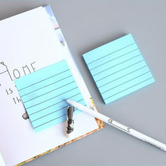 10 Pastel Sticky Notes 3x3 Lined Adhesive Memo Small Pads