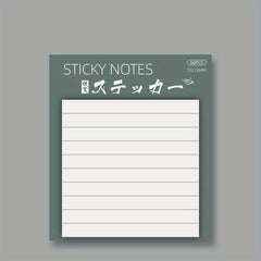 60 Sheets Sticky Notes Set for Students & Adults - Self Stick Pads