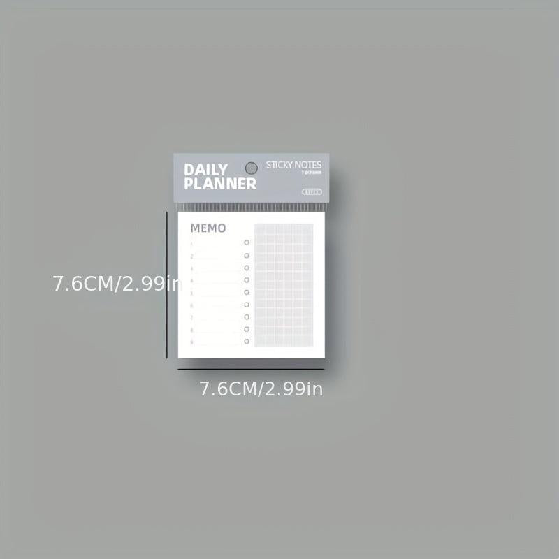 60 Sheets Sticky Notes Set for Students & Adults - Self Stick Pads
