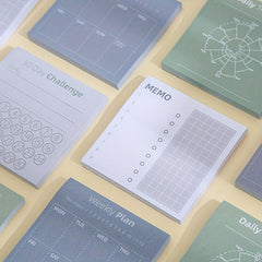 60 Sheets Sticky Notes Set for Students & Adults - Self Stick Pads