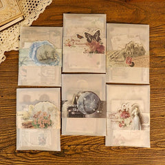 Vintage Scrapbook Paper for Bullet Journals & Art Journaling