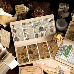 Vintage Scrapbook Paper, 80 Sheets