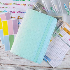 A6 Macaron Binder Notebook - Colorful School Supplies