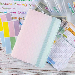 A6 Macaron Binder Notebook - Colorful School Supplies