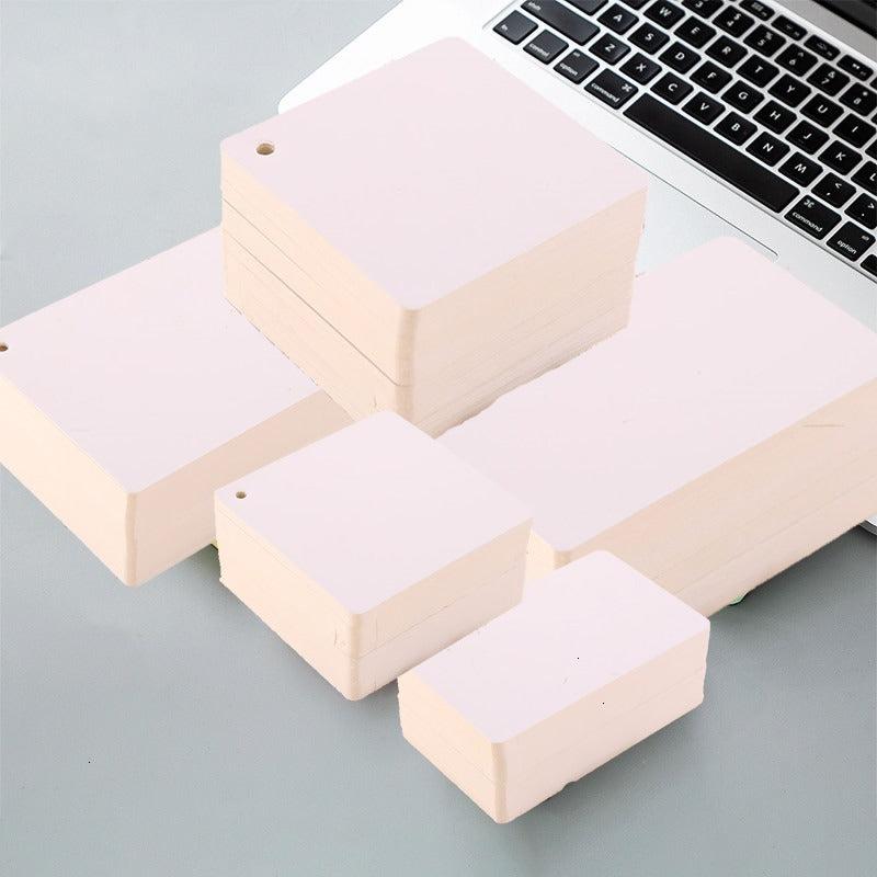 Cardboard Binder Ring Flash Card Study Cards Loose Leaf Book