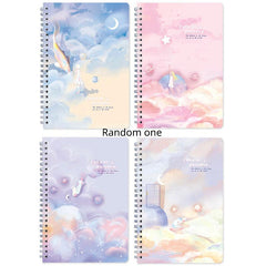 A5 Lined Men's Women's Diaries Hardcover Writing Notebook Cartoon Cover Notebook