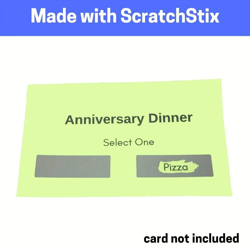 15 Scratch Off Stickers Round Circle Silver