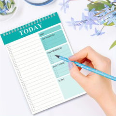1pc Daily Planning Record Book 52 Sheets Coil Planner